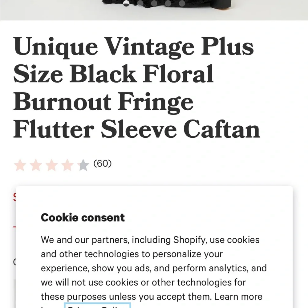 NWT Unique Vintage Sz 2X Whimsigoth Skull Bat Burnout Fringe Sheer Caftan Dress - Picture 11 of 11